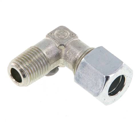 20S Stainless steel 90 deg Elbow Compression Fitting 400 Bar DIN