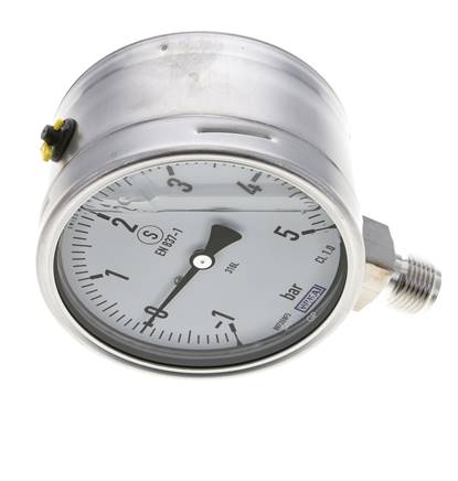 Safety pressure best sale gauge