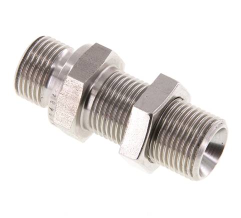 Bulkhead Nipple 60 Cone G 3 8 1 4436 Sn38hdes Landefeld Pneumatics Hydraulics Industrial Supplies