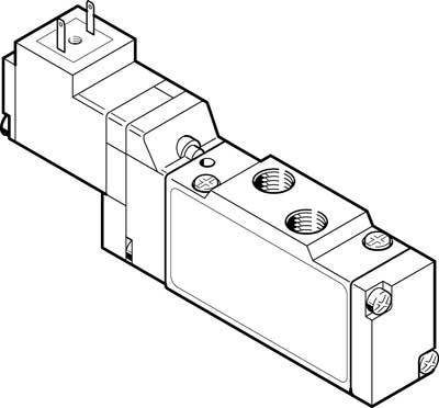 solenoid valve festo meh ot