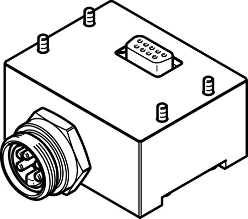 Voorbeeldig Afbeelding: CPX-AB-1-7/8-DN