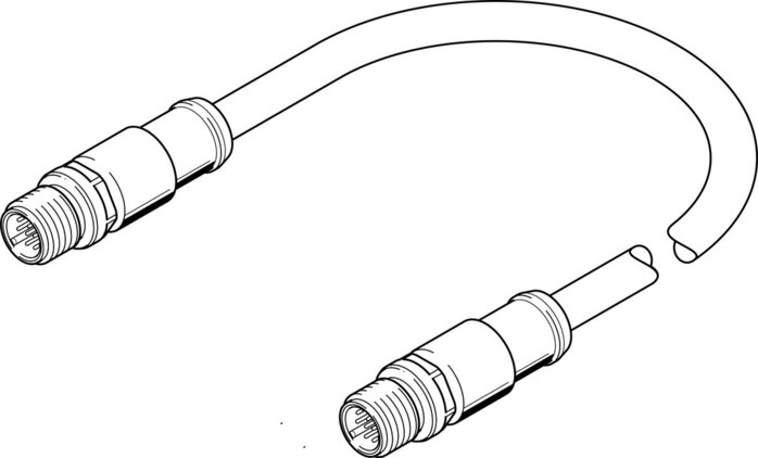 Wzorowy interpretacja: NEBS-SM12G12-E-0.3-N-M12G12