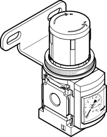 Voorbeeldig Afbeelding: MS4-LR-1/8-D6-WR