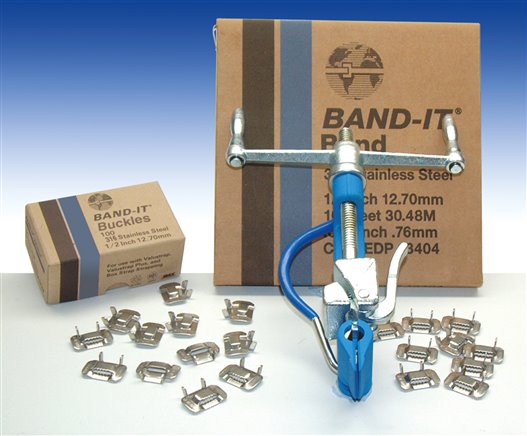 Band-It Band-It 316, 15.9 (5/8) mm, Tape (30,5 m roll) (C405) - Landefeld  - Pneumatics - Hydraulics - Industrial Supplies