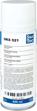 Representación de ejemplo: Lubricante de MoS2 OKS (envase de spray)