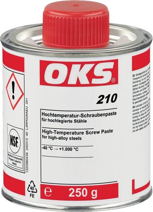 Wzorowy interpretacja: OKS 210, Hochtemperatur Schraubenpaste (Pinseldose)