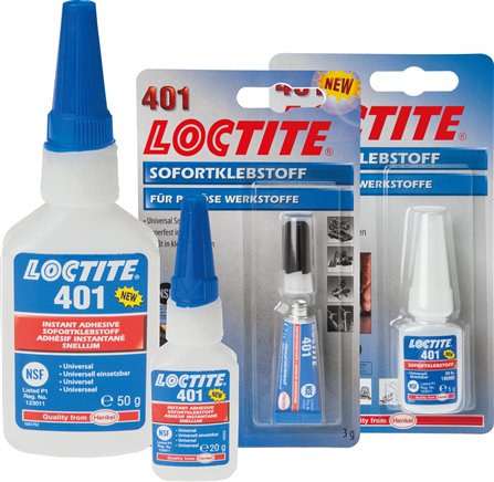 Henkel Loctite instant adhesive, 3 g, universal (401/3