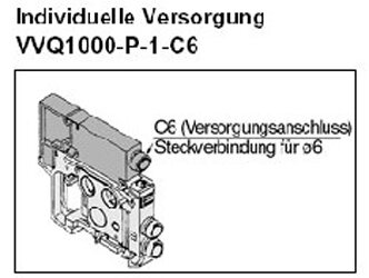 Exemplarische Darstellung: VVQ1000-P-1-C6